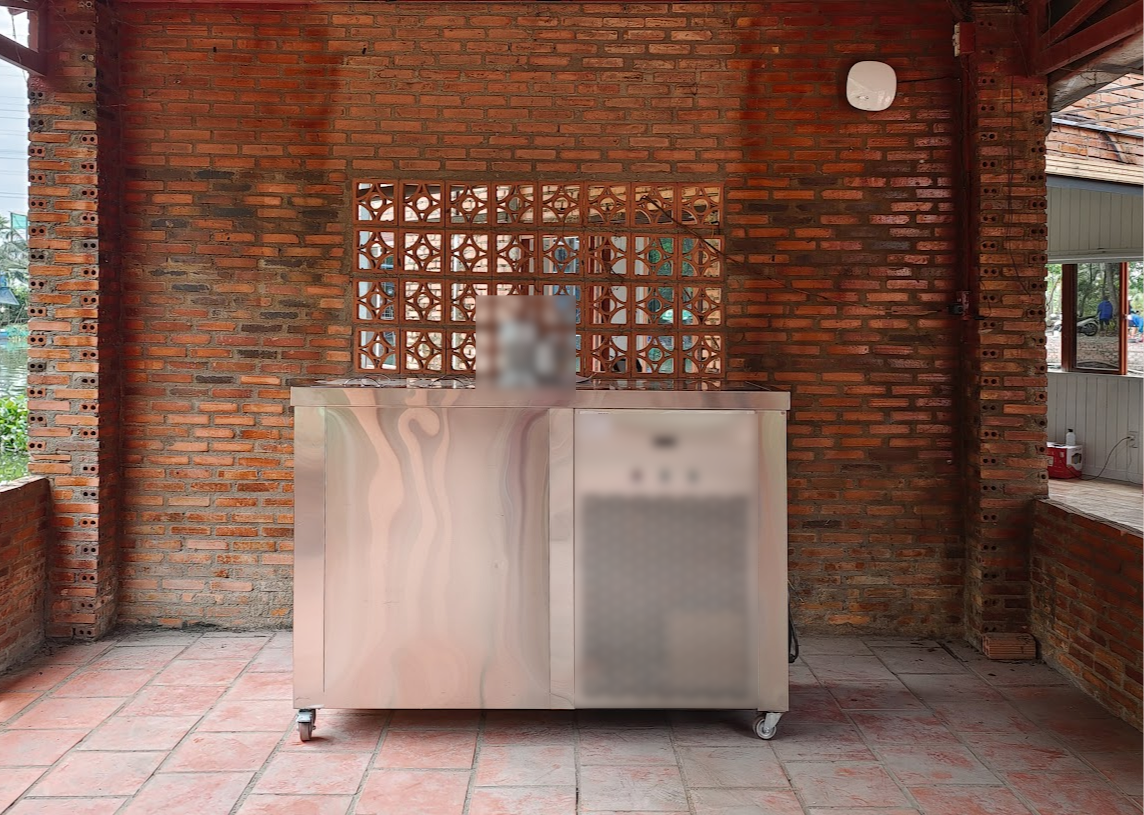 First working commercial I.C.E battery Prototype in Bien Hoa city, Vietnam.