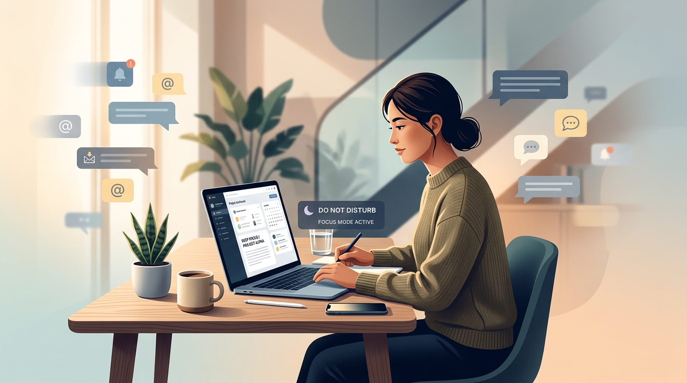 Staying productive and effective while on Slack