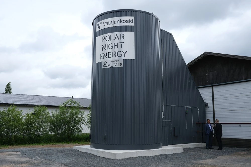 PNE 100-ton Sand Battery in Finland, 1MW in 2022